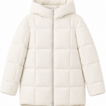 Off-White Oversized Hooded Puffer Jacket