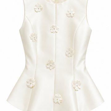 Women's Floral Print Round Neck Short Sleeve Blouse